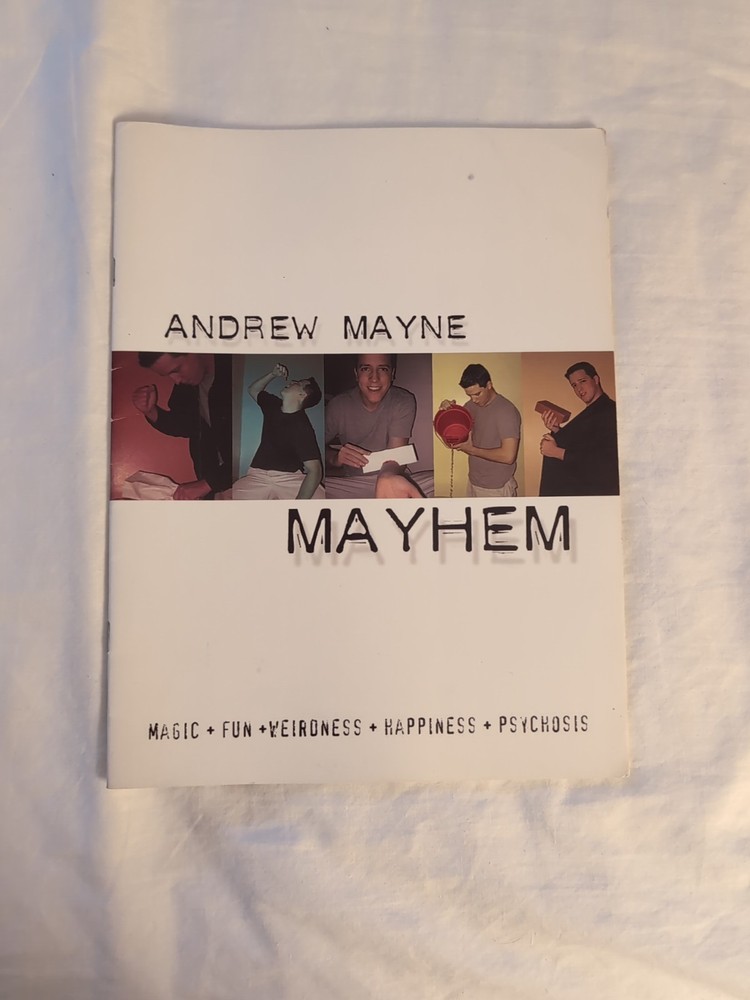 Mayhem - Magic Book By Andrew Mayne 2003