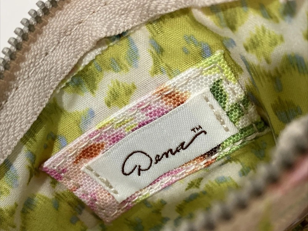 Dena ID Small Wallet While Floral