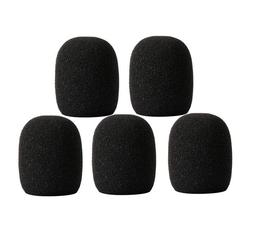 5 Pack Microphone Foam Windscreen for Shure SM58 Wireless Handheld Transmitters
