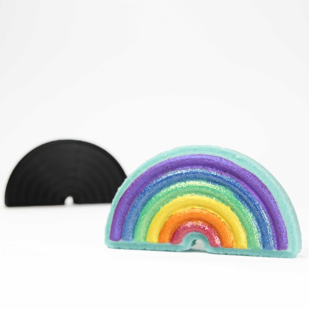 Rainbow Bath Bomb Mold, DIY original BathBombs Set 3D Printed Kit