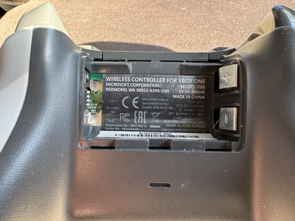 Wireless Xbox One Controller 1708