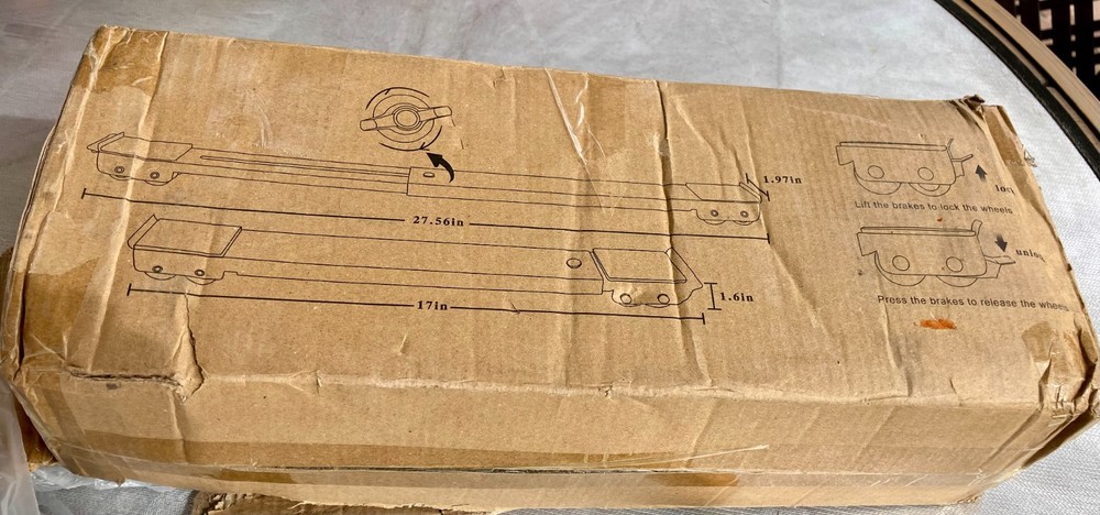 Appliance Rollers for Washer and Dryer Set