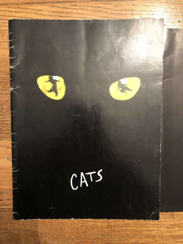 Cats Playbill Stagebill Program Schubert Theatre Chicago 1981