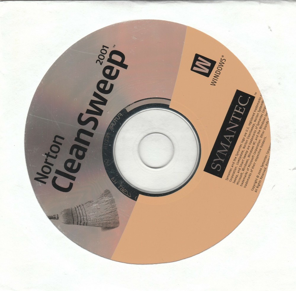 Norton CleanSweep 2001 for Windows ~ CD-ROM