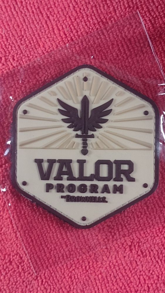 VALOR PROGRAM SHOT-SHOW 2026 BROWNELLS Hexagonal Patch PVC H&L NIP 2A