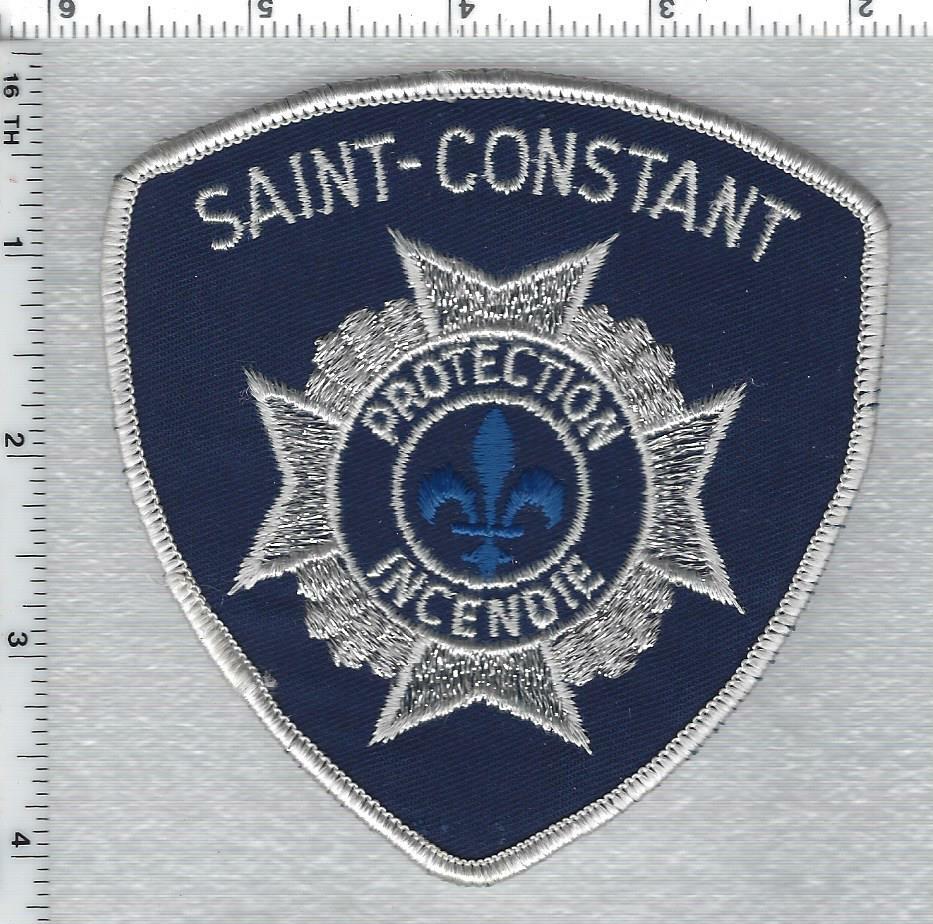 Saint-Constant Fire Department (Quebec, Canada) Shoulder Patch