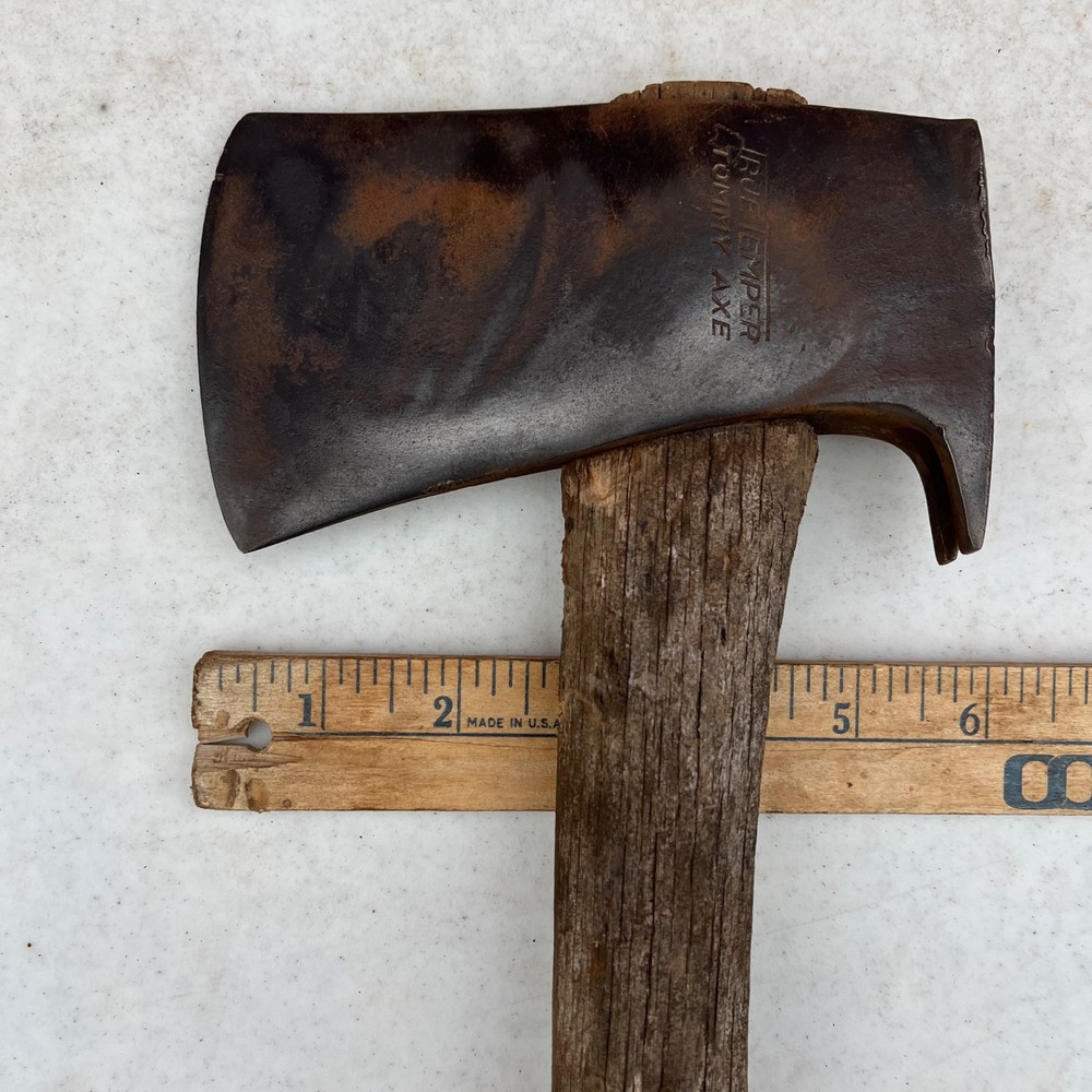 Vintage True Temper Tommy Axe Hatchet Camping Claw Hammer