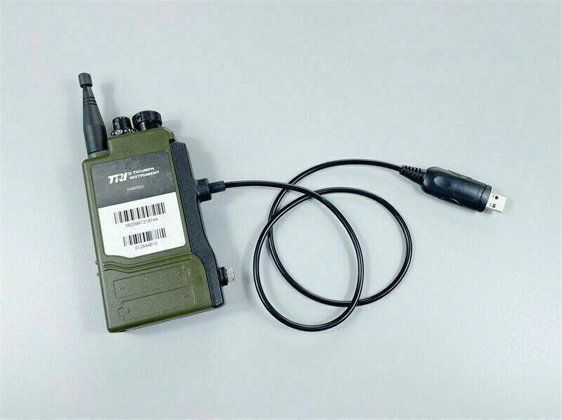 TRI PRR H4855 PRC 343 Radio USB Programming Cable Software Write Frequency Line