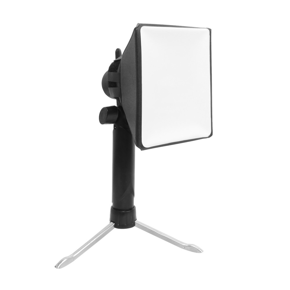 2pcs Mini Collapsible Diffuser Softbox for LED Lamp Camera Video Studio