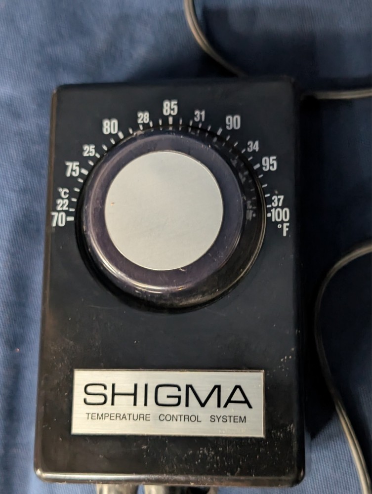 Shigma Water Bed TEMPERATURE CONTROL SYSTEM CONTROLLER DIAL
