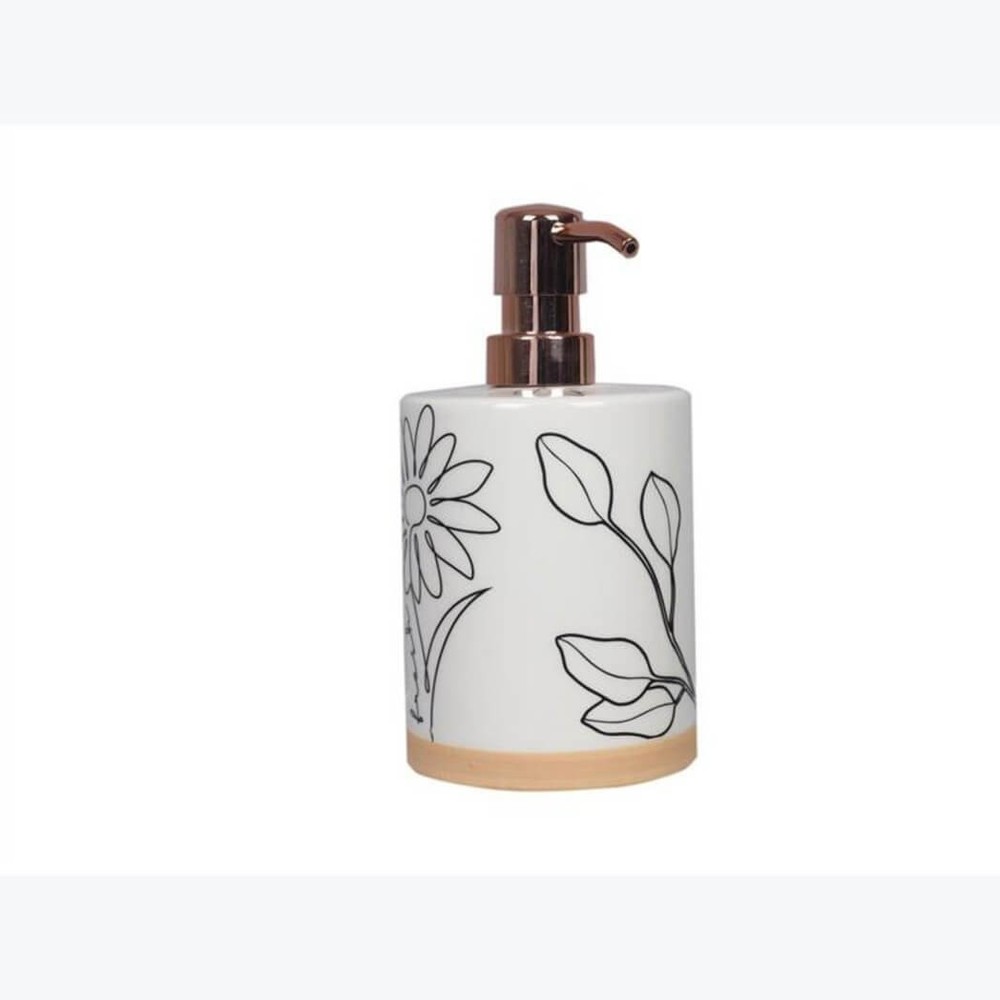 Young's Ceramic Human Nature Soap Pump