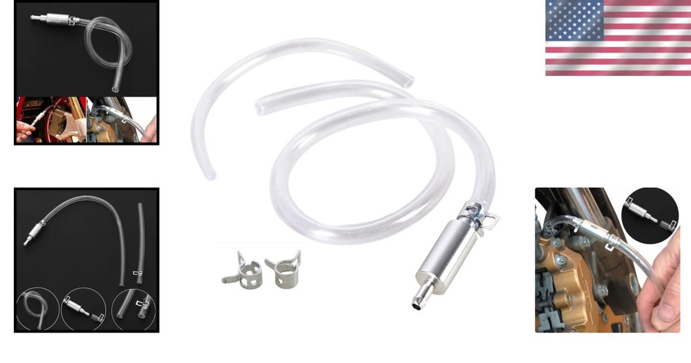 Quick-Flow Motorcycle & Car Brake Bleeder Kit