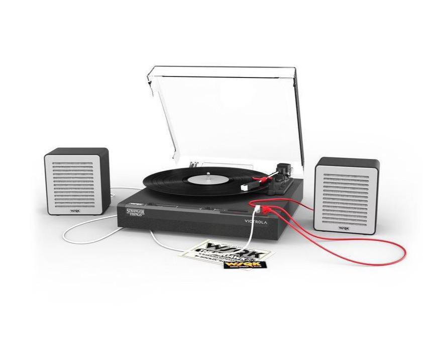 Stranger Things WSQK Record Player VINYLSTREAM technology