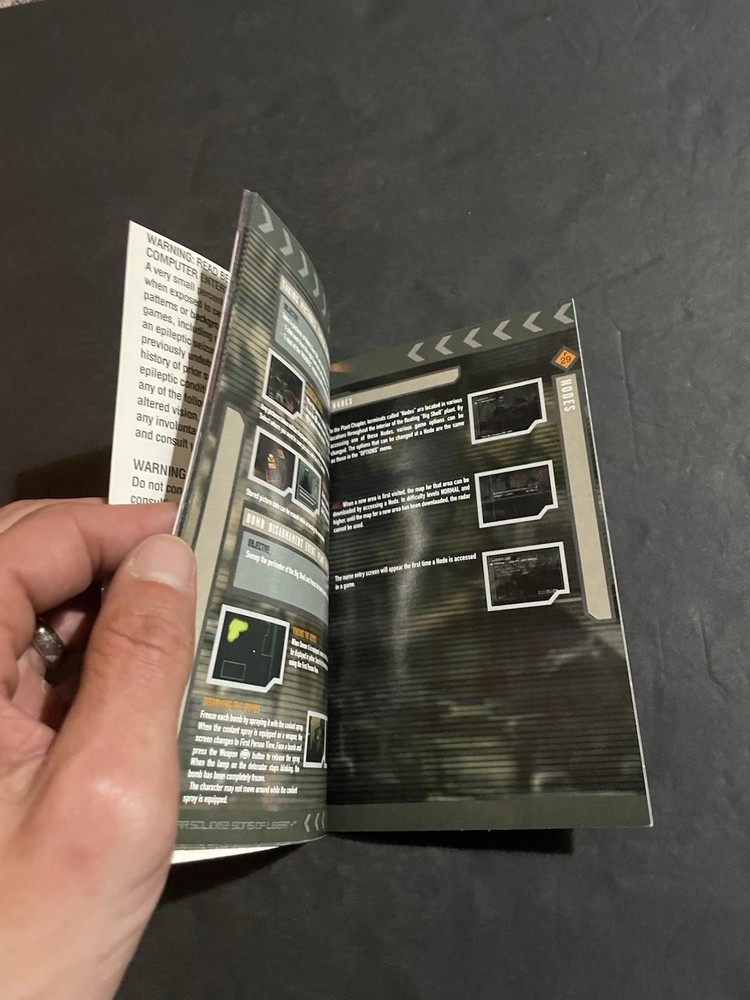 metal gear solid 2 ps2 manual only