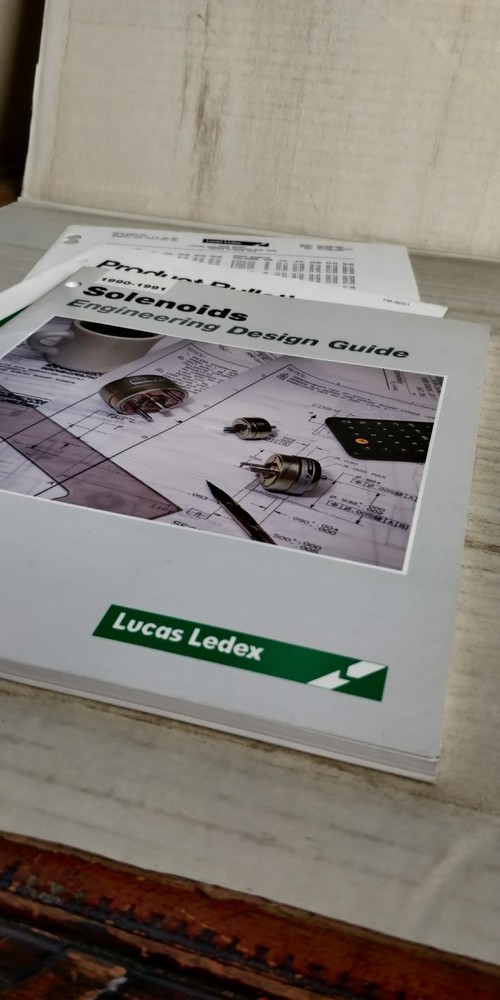 1991 LUCAS LEDEX engineering design guide catalog 101 ~ C2