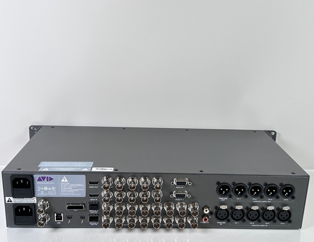 Blackmagic Design Avid Artist DNxIO Professional Video I/O Interface
