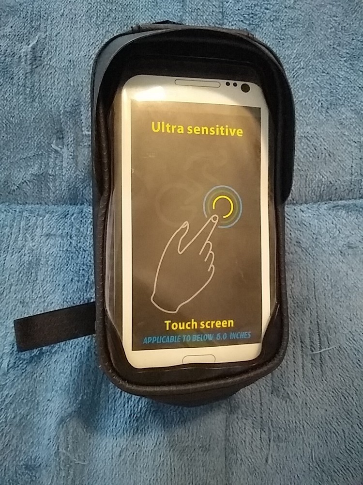 Cycling Phone Holder Container Compartment