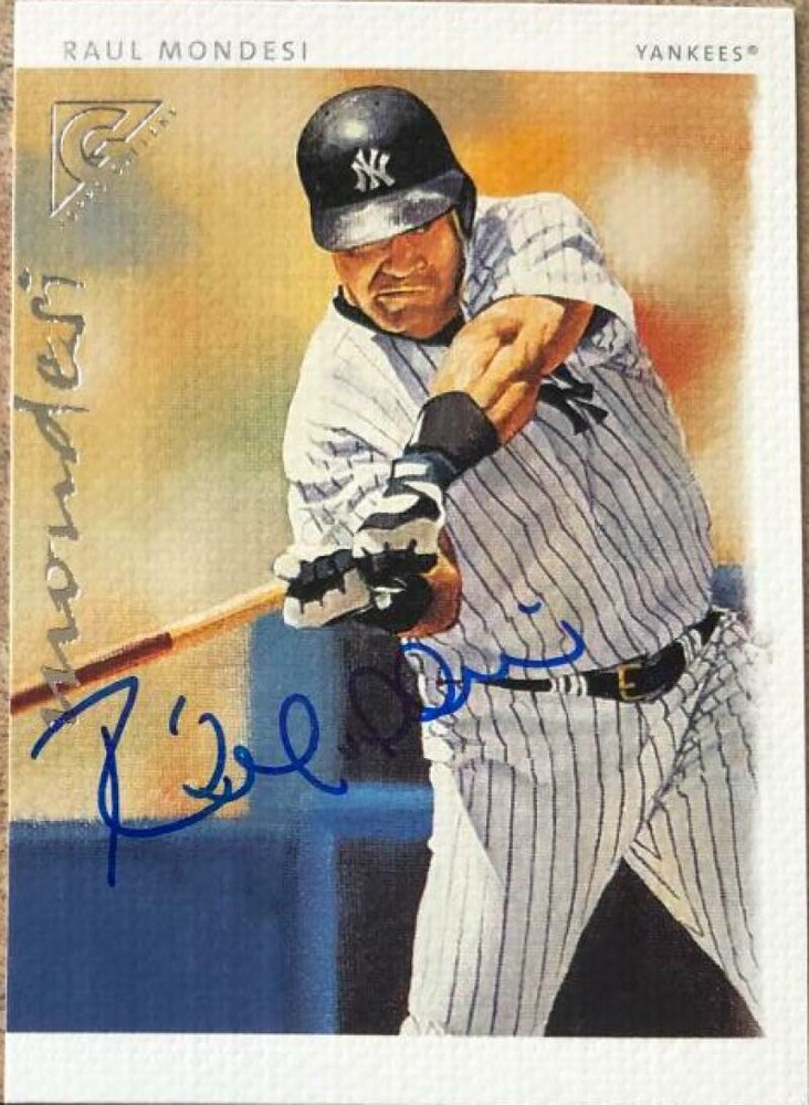 Raul Mondesi Autographed 2003 Topps Gallery #110