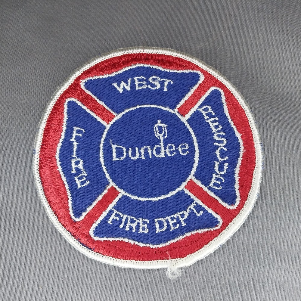 West Dundee IL Illinois Fire Rescue 4" Patch