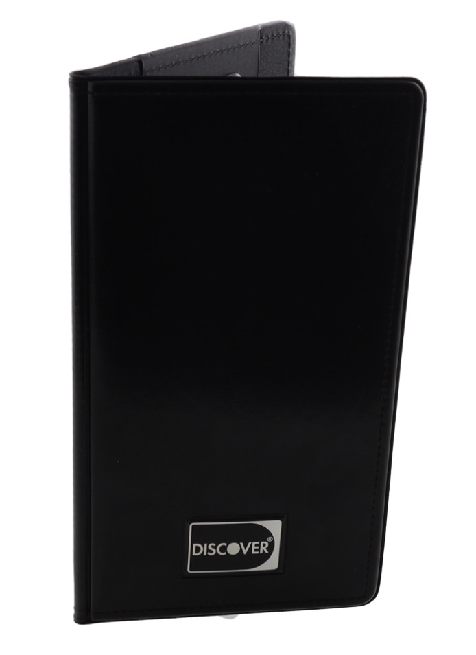 25 Pack of Discover Card Check Restaurant Presenters