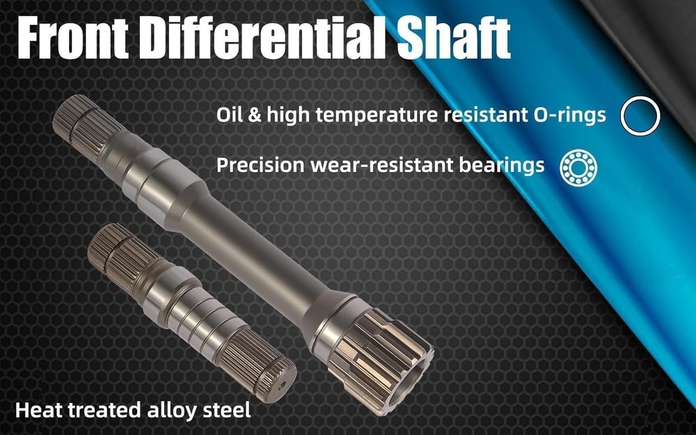 Complete Front R Differential Axle Intermediate Shaft Kit for 2012-2021Dodge Ram