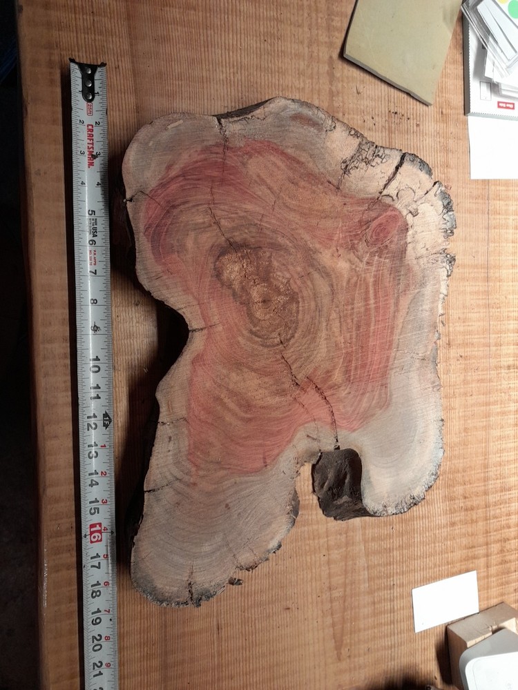 2 1/4 Inch Thick Carob Slab