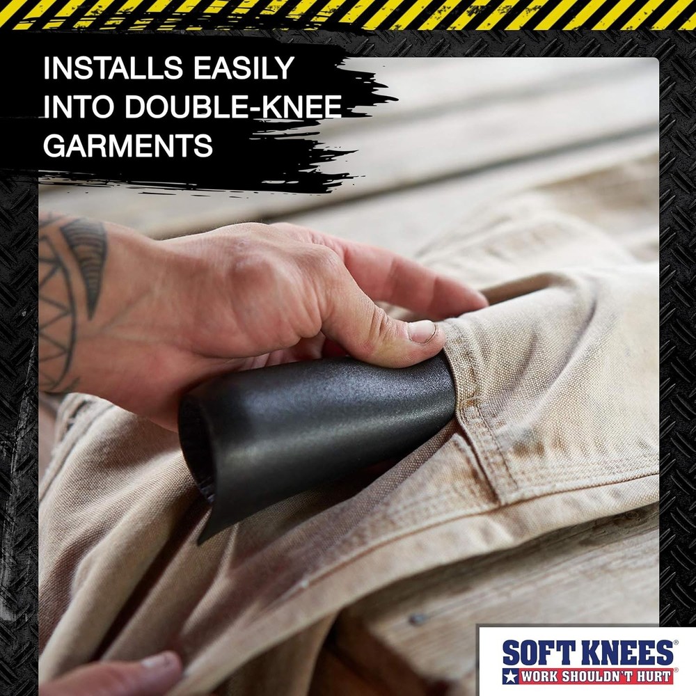 Lightweight Knee Inserts for Pants, Comfortable Protection