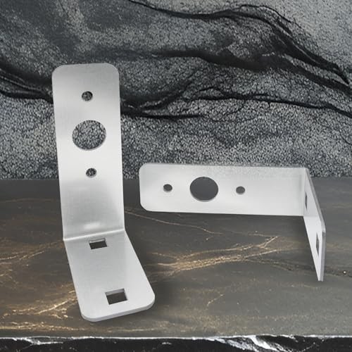 2 Pcs Trailer Light Brackets L Shape Tail Light Mounting Bracket Galvanized L