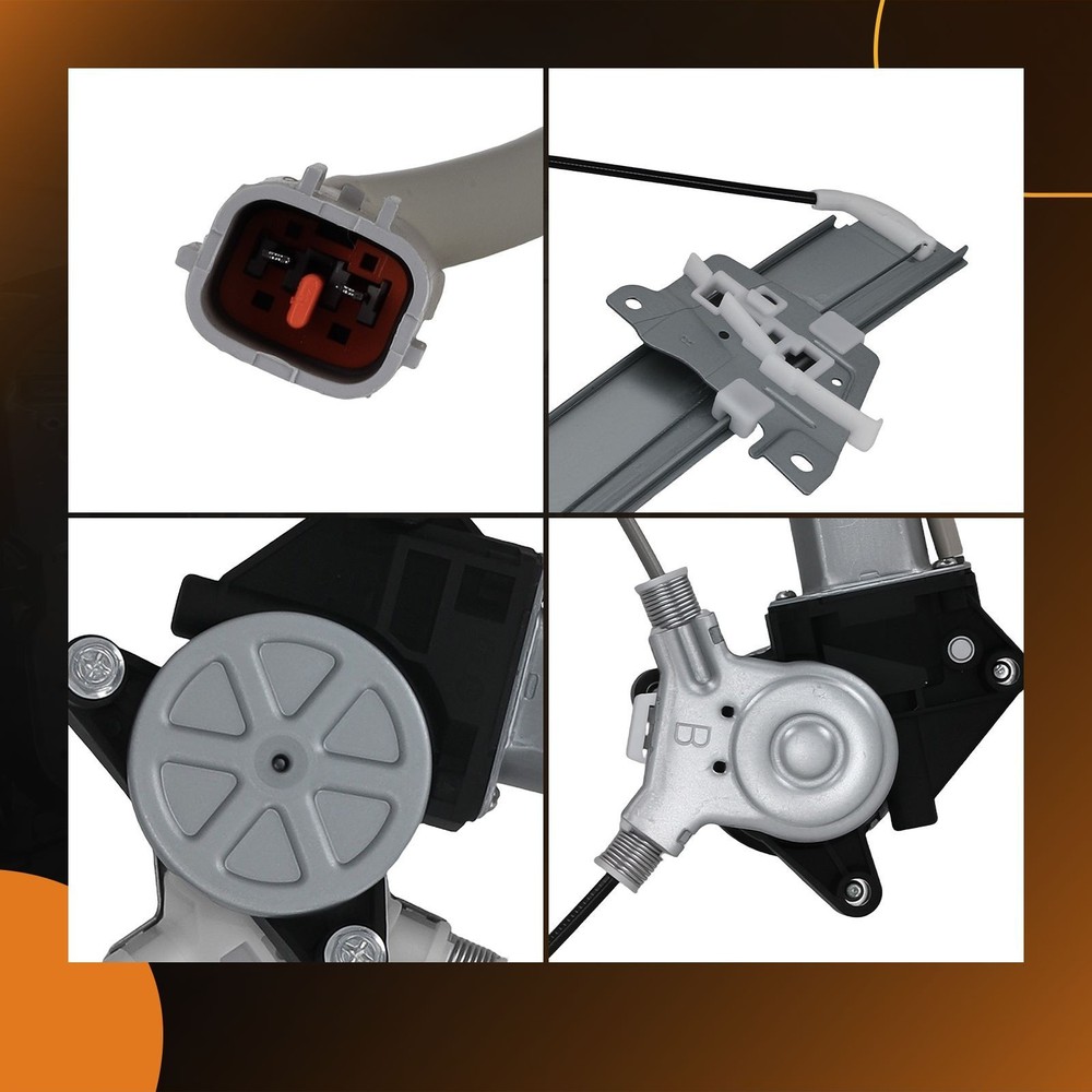 Front Passenger Window Regulator & Motor for Ford Escape 2001-2007 New