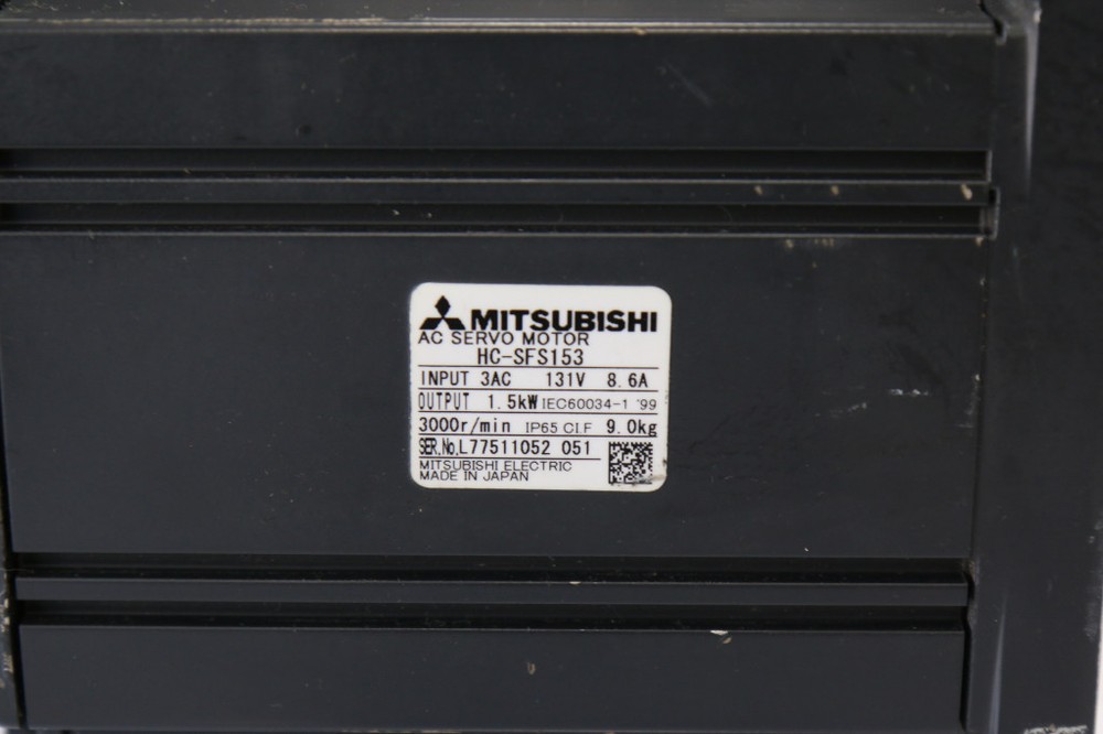 MITSUBISHI Used HC-SFS153 Servo Motor