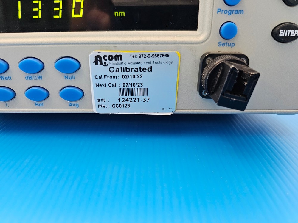 EXFO PM-1102X PM-1100 Optical Power Meter