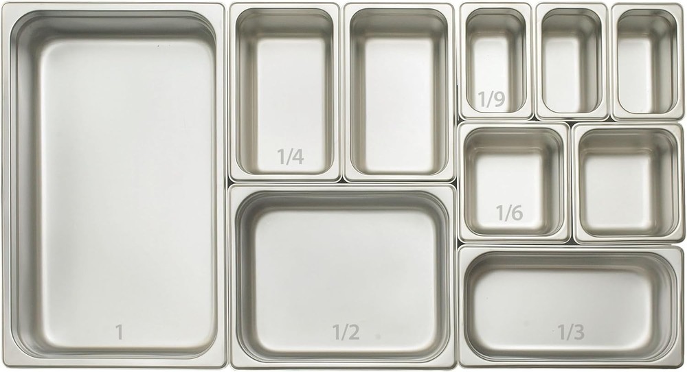 1-1/4-Inch Pan, Full,Stainless Steel,Medium