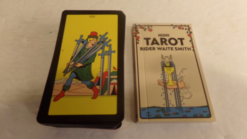 Miniature Mini Tarot: Rider Waite Smith Deck 77 Cards Nicolas Galkowski