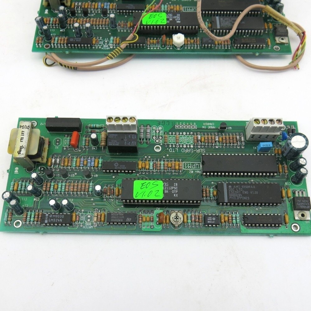 SUR-GARD LTD VPM1 Rev 02 Control Panel Circuit Board Group LOT UNTESTED