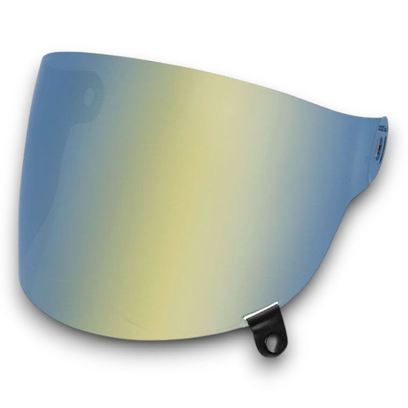 Bell Powersports Bullitt Flat Shield Gold Iridium - Black Tab -Open Box