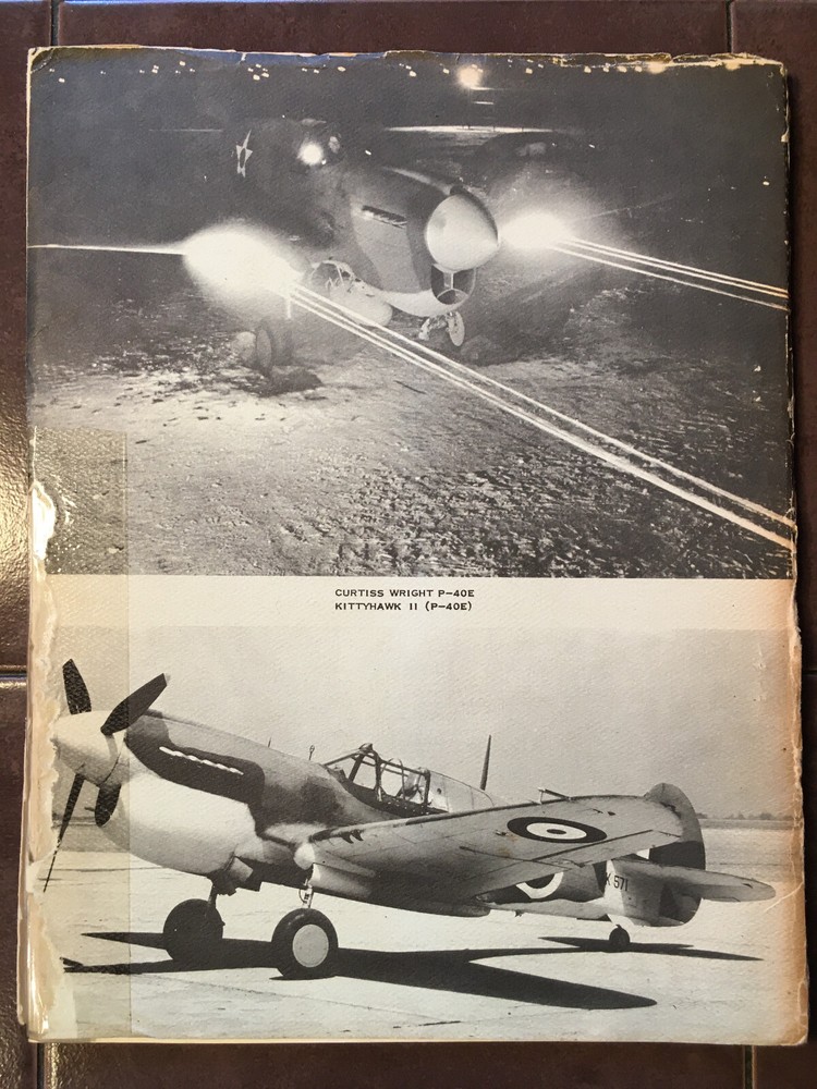 Curtiss-Wright P-40D & P-40 E Pilot's Flight Operations Instructions