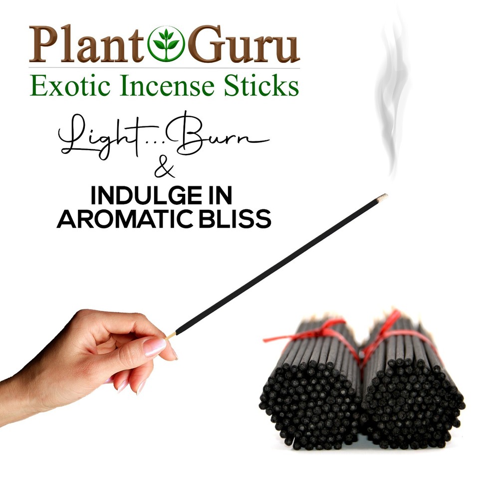 BLACK RASPBERRY VANILLA Incense Sticks 19" Jumbo Extra Large Bulk Handmade