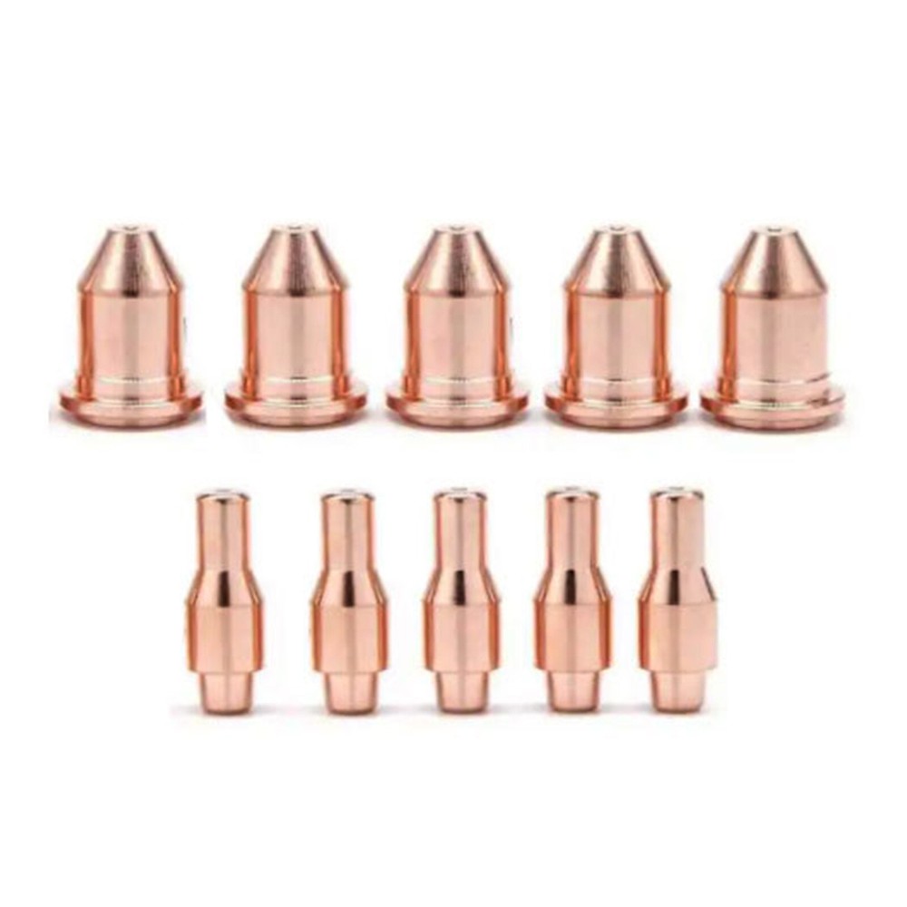 Titanium 45A Plasma Cutter Nozzle And Electrode Replacement Kit 13PCS