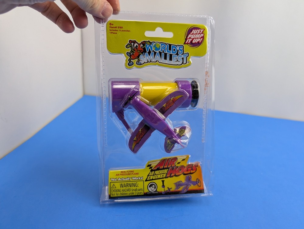 World Smallest AIR HOGS Air Pressure Engine