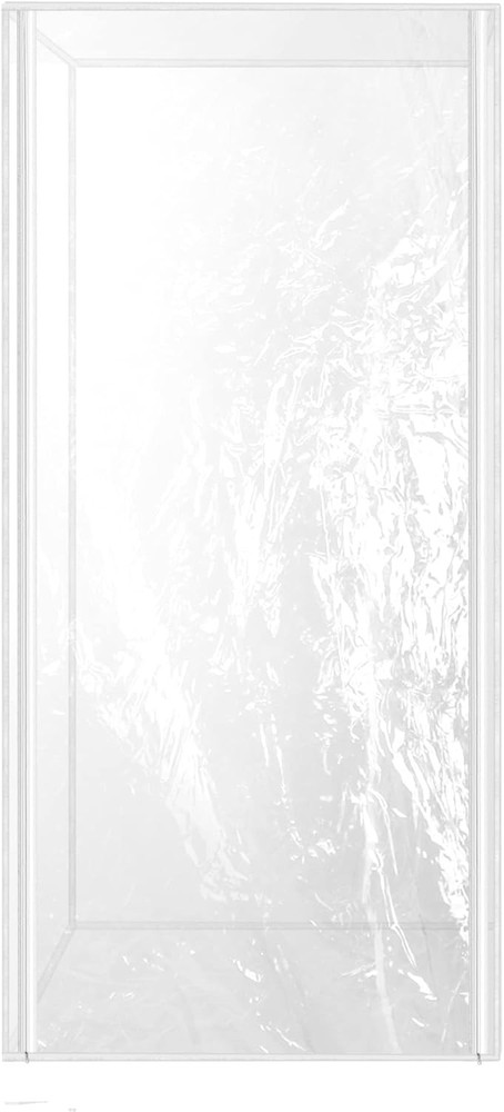 Clear Bun Pan Rack Cover With Zippers
