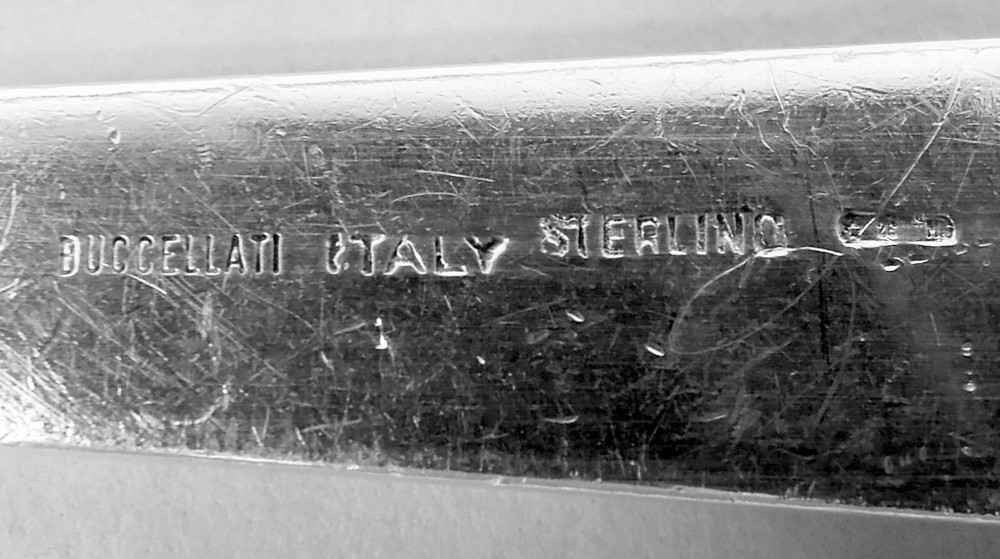 Buccellati Rigato Dinner Lunch Set Flatware Service Italian Sterling Silver