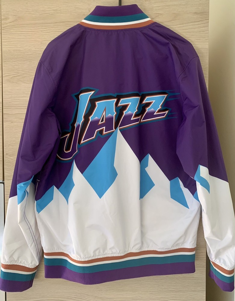 NBA Utah Jazz - Mitchell & Ness - Warm up Jacket - Size M