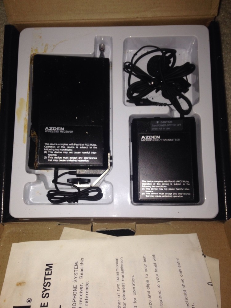Azden Wireless Micro-Phone System WMS-10
