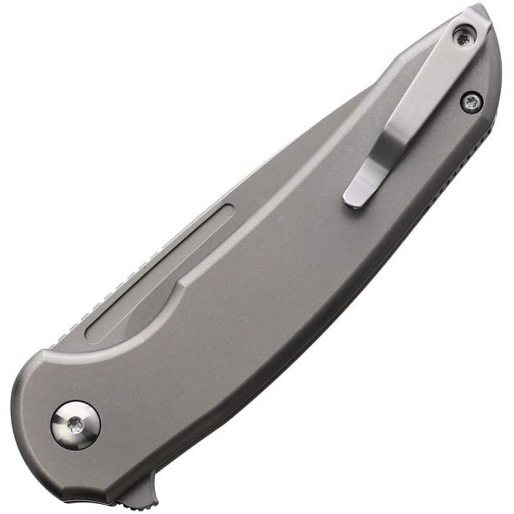 Ferrum Forge Stinger Stainless Blade Titanium Handle Folding Knife - FF013