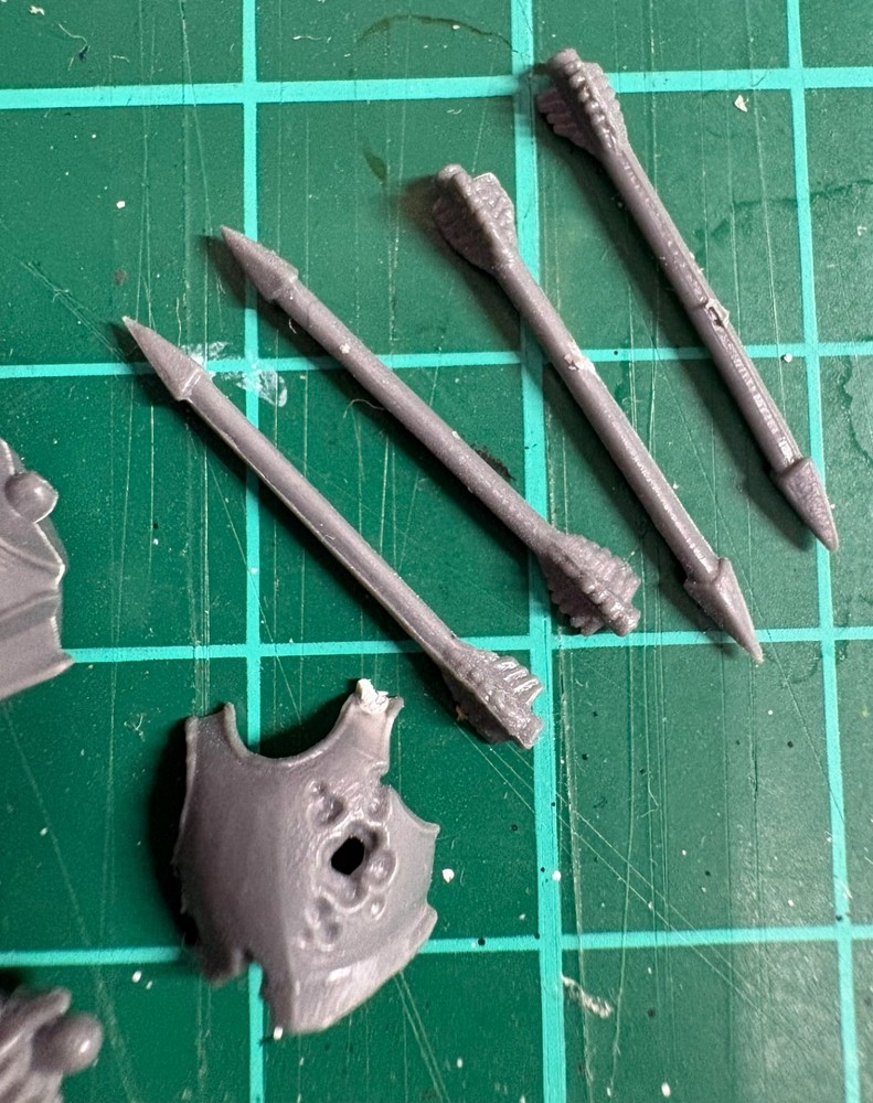 Warhammer Fantasy Skeleton Warriors Torso Armor + Arrows Bundle Vintage Bits