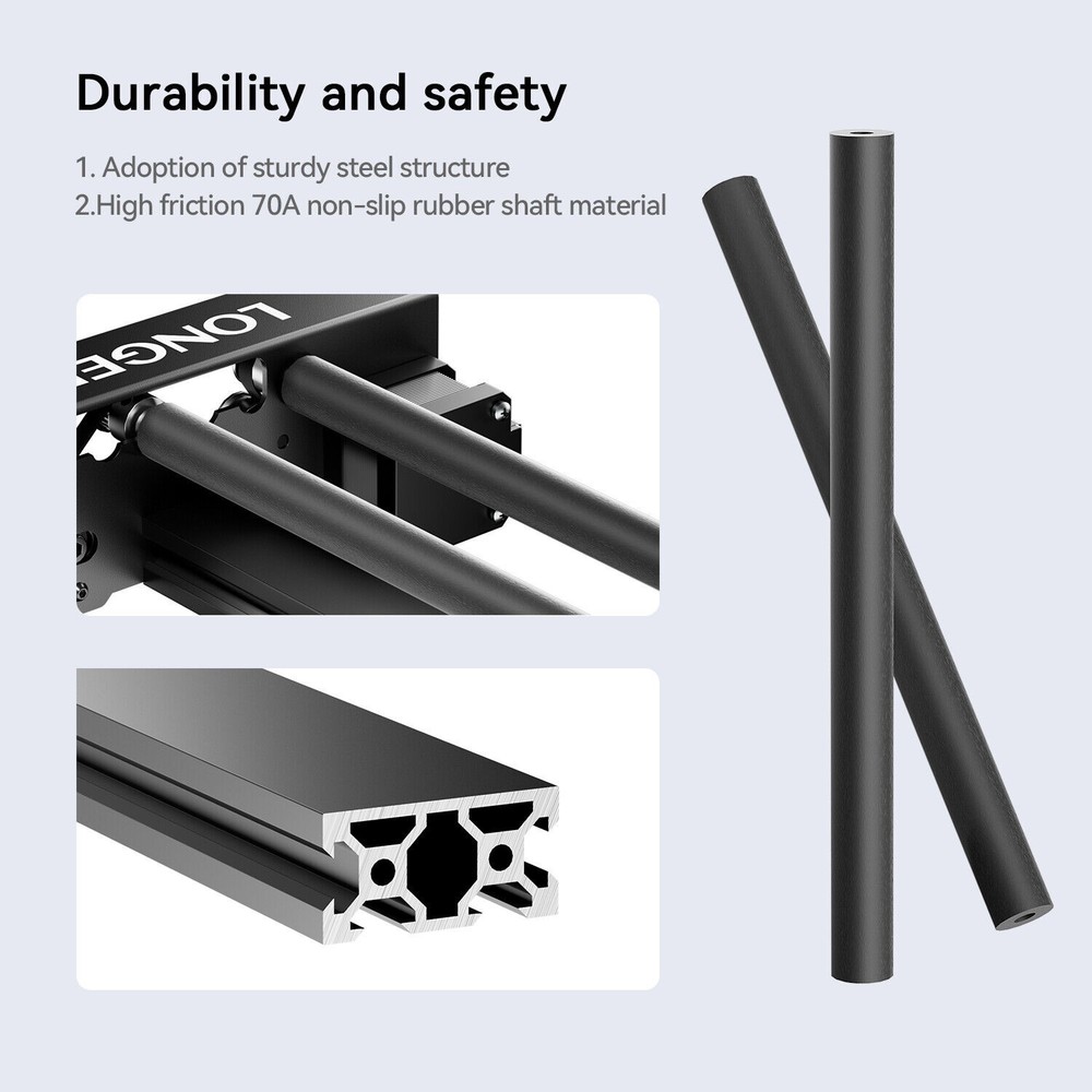 Engraving Machine Rotary Roller & Engraving Machine Rotary Roller Upgrade Kit
