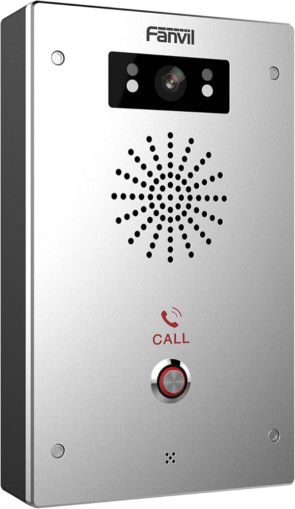 I16V Video Intercom, 2 SIP Lines, IP65 Outdoor Rated