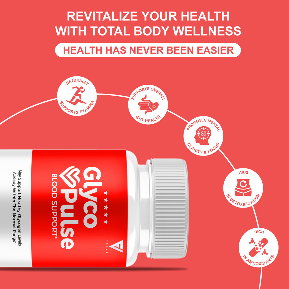 (2 Pack) Glyco Pulse Premium Blood Support Supplement, GlycoPulse (120 Capsules)
