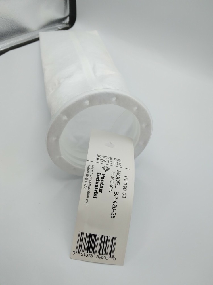 Pentair BP-420-25, 25 Micron Polypropylene Felt Bag Filter