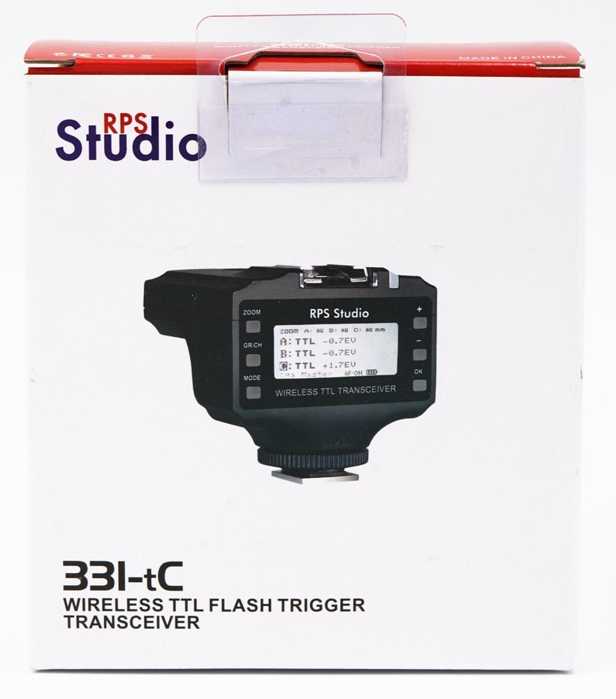 RPS Studio 331-tC Wireless TTL Flash Trigger Transceiver for Nikon